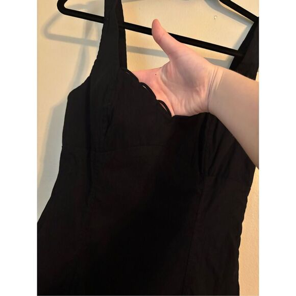 Maeve The Cleo Bombshell Fit & Flare Mini Dress SZ Sm Feminine Girly Cotton BLND - Picture 10 of 12